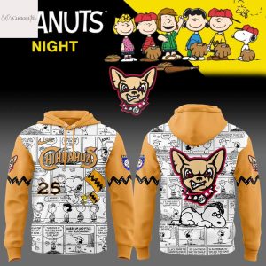 El Paso Chihuahuas 75th Anniversary Of Peanuts Hoodie