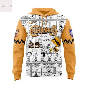 El Paso Chihuahuas 75th Anniversary Of Peanuts Hoodie