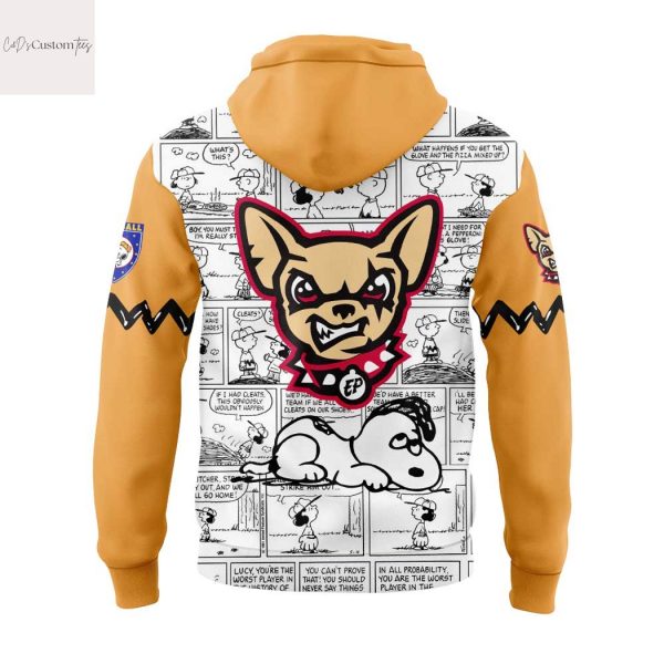 El Paso Chihuahuas 75th Anniversary Of Peanuts Hoodie