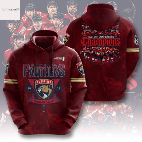 Florida Panthers 2025 Playoffs Stanley Cup Eastern Conference Hoodie