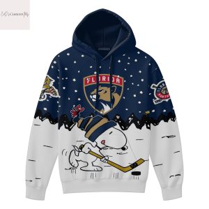 Florida Panthers Peanuts Time To Hunt Hoodie