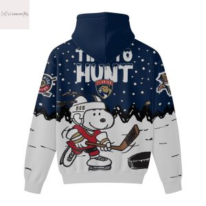 Florida Panthers Peanuts Time To Hunt Hoodie