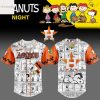 Houston Astros One Piece Night Game Baseball Design Jersey