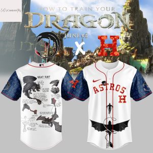 Houston Astros How To Train Your Dragon Baseball Jersey