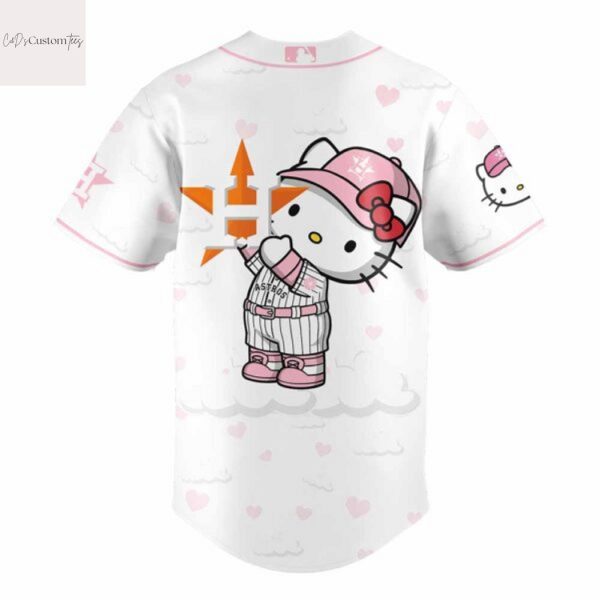 Houston Astros x Hello Kitty Baseball Design Jersey