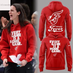 Indiana Fever Every Game Is A Home Game Red Hoodie