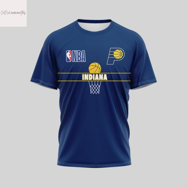 Indiana Pacers No Drama Just Damage 2025 Champiosn 3D T-Shirt