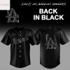 Milwaukee Brewers Back In Black Baseball Jersey
