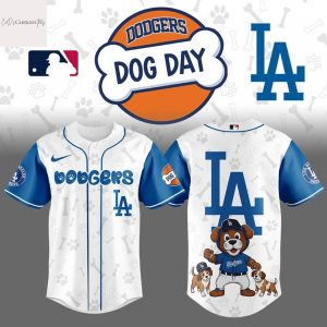 Los Angeles Dodgers Dog Day Baseball Jersey