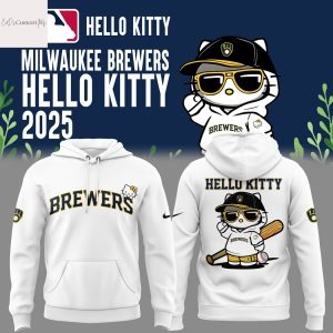 Milwaukee Brewers x Hello Kitty 2025 Hoodie