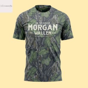 Morgan Wallen x Houston Texans Im The Problem Tour 2025 3D T-Shirt