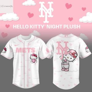 New York Mets Love Kitty Pink Baseball Jersey