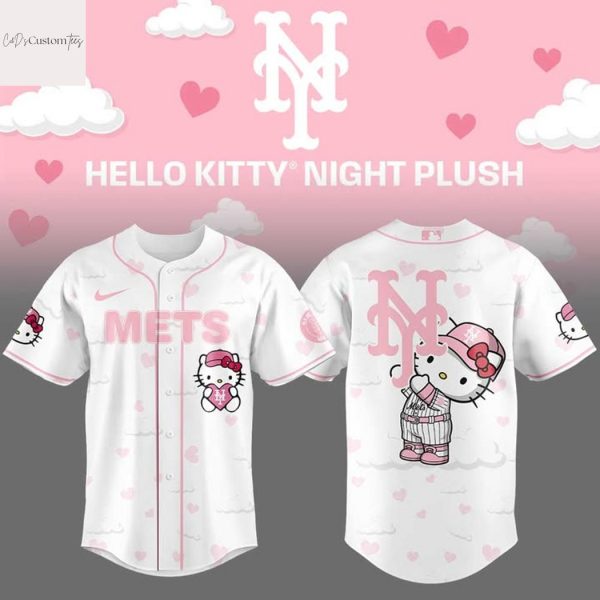 New York Mets Love Kitty Pink Baseball Jersey
