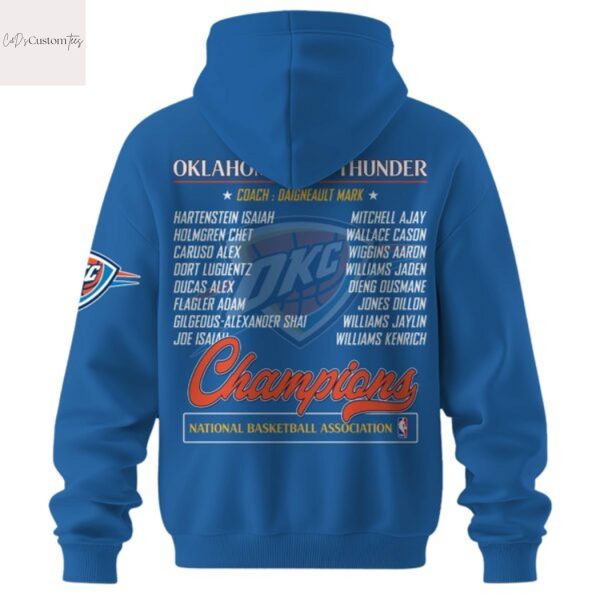 Oklahoma City Thunder Champion National Basketball Association Hoodie