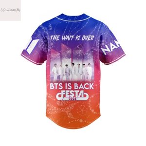 Personalized BTS We Are Back 2025 The Wait Is Over Baseball Jersey