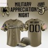 Personalized Binghamton Rumble Ponies Military Appreciation Night 2025 Baseball Design Jersey