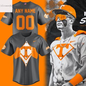 Personalized Tennessee Volunteers 2025 Baseball Jersey