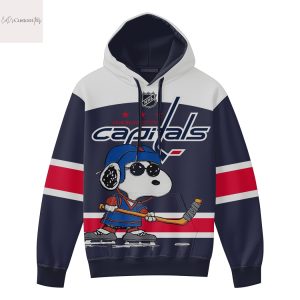 Personalized Washington Capitals x Peanuts Hoodie
