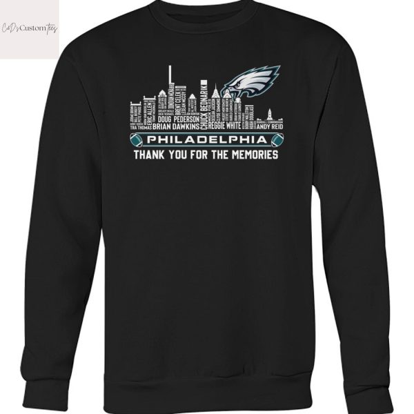 Philadelphia Eagles Thank You For The Memories Unisex T-Shirt