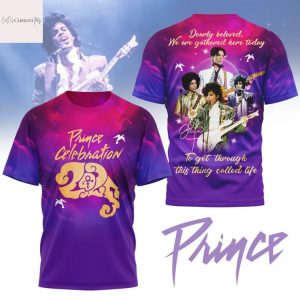 Prince – Dearly Beloved We Are Gathered Here Today To Get Through This Thing Called Life 3D T-Shirt