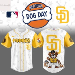 San Diego Padres Dog Day Baseball Jersey