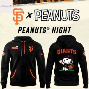 San Francisco Giants 2025 Snoopy Hoodie