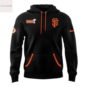 San Francisco Giants 2025 Snoopy Hoodie