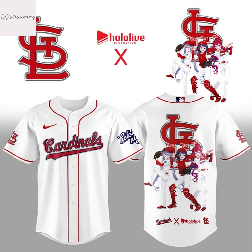 St. Louis Cardinals Hololive Night Baseball Jersey St. Louis Cardinals Hololive Night Baseball Jersey