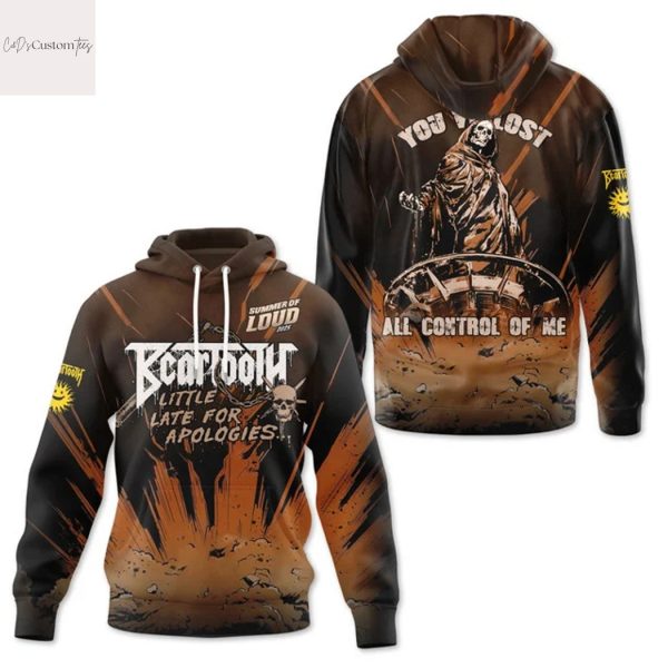 Summer Of Loud 2025 Beartooth Little Late For Apologies Hoodie