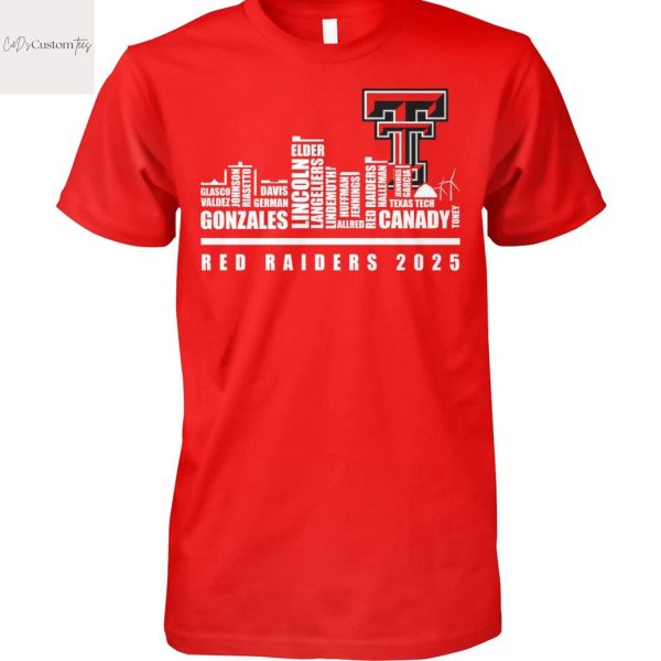 Texas Tech Red Raiders 2025 Unisex T-Shirt