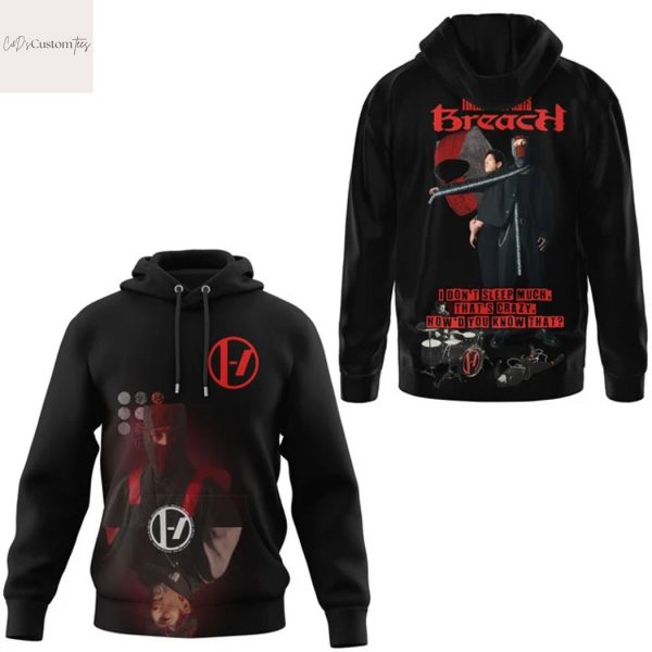 Twenty One Pilots Breach Black Hoodie