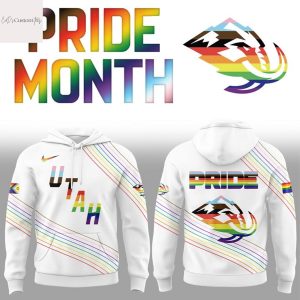 Utah Mammoth Happy Pride Month Hoodie