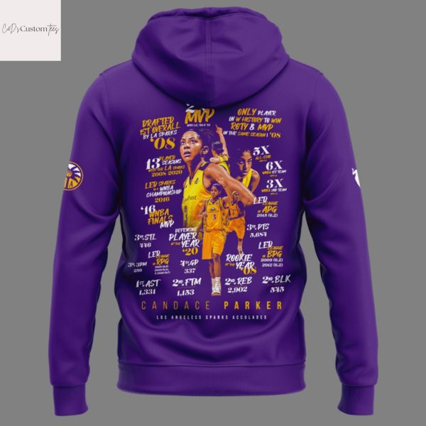 Candace Parker Los Angeles Sparks 2X MVP Hoodie