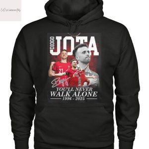Diogo Jota 1996-2025 Signature You ll Never Walk Alone Unisex T-Shirt