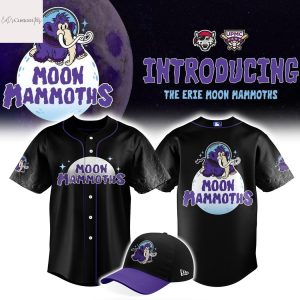 Erie SeaWolves BR Moon Mammoths Baseball Jersey