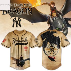 LAD x How to Train Your Dragon Design Baseball Jersey