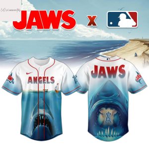 Los Angeles Dodgers Jaws Design Baseball Jersey
