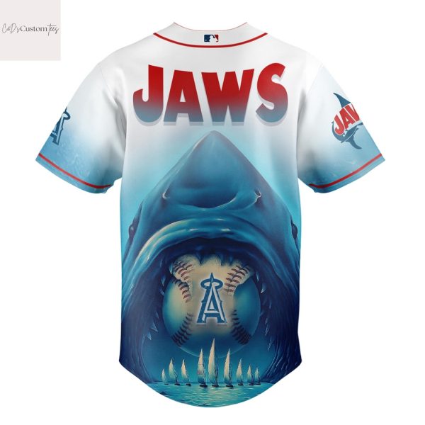 Los Angeles Dodgers Jaws Design Baseball Jersey