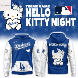 Los Angeles Dodgers x Hello Kitty NIGHT Hoodie