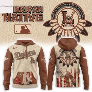 Los Angeles Dodgers x Native American Heritage 2025 Hoodie