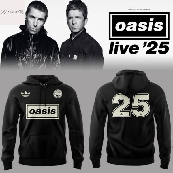 Oasis Live 25 Black Hoodie