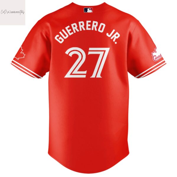 Personalized 2025 Toronto Blue Jays Canada Day Baseball Jersey