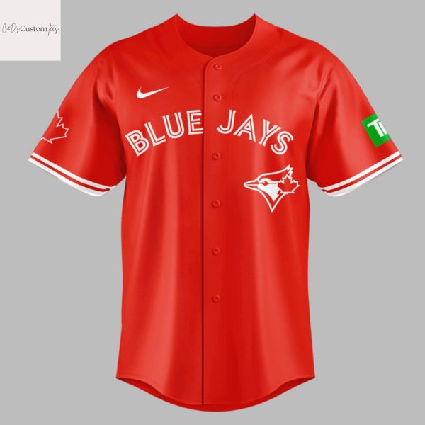 Personalized Toronto Blue Jays Canada Day 2025 Baseball Jersey