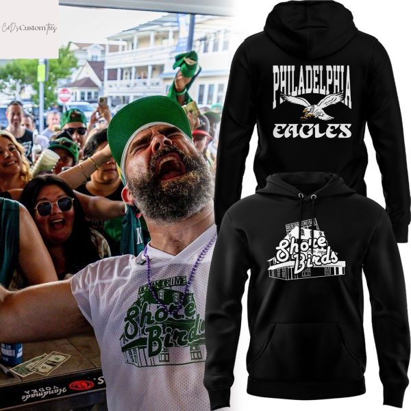 Philadelphia Eagles Shore Birds Hoodie – Black