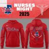 Philadelphia Phillies Baseball NURSES NIGHT 2025 Hoodie – White