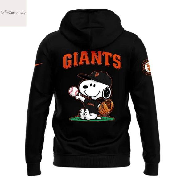 San Francisco Giants Peanuts Snoopy Hoodie