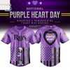 Texas Rangers x Purple Heart Day Baseball Jersey