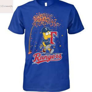 Texas Autumn Texas Rangers Design Unisex T-Shirt