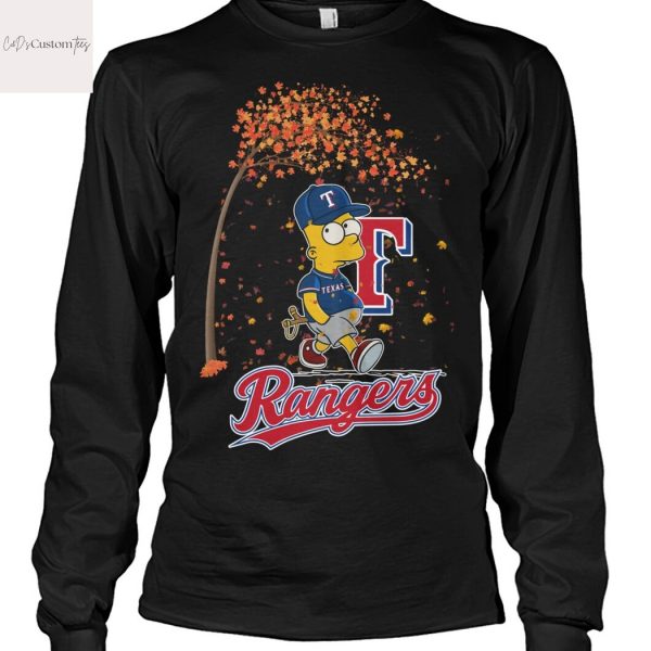 Texas Autumn Texas Rangers Design Unisex T-Shirt