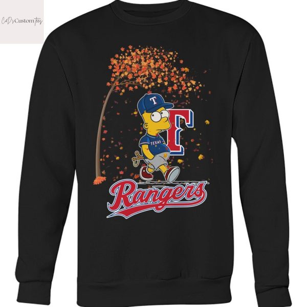Texas Autumn Texas Rangers Design Unisex T-Shirt